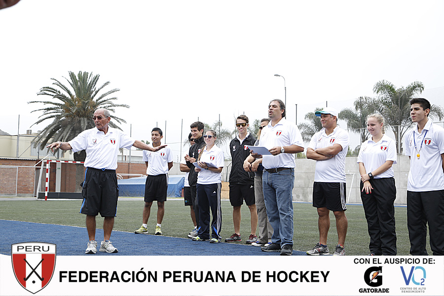 Profesor Pacheco abocará su experiencia al plan de desarrollo del hockey peruano