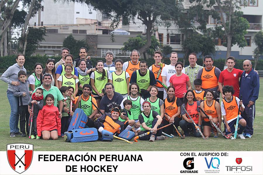 La historia del hockey peruano se reunió en jornada para el recuerdo