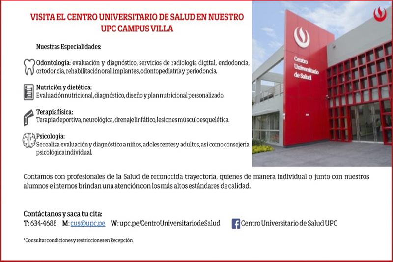 CENTRO UNIVERSITARIO DE SALUD DE LA UPC ABRE SUS PUERTAS AL HOCKEY PERUANO