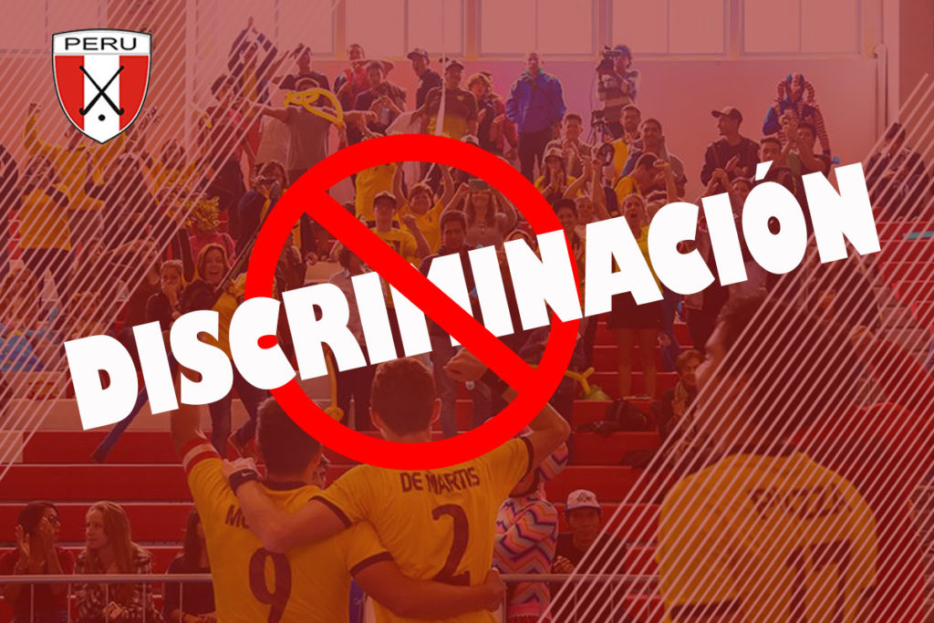 Hockey rechaza todo tipo de discriminación en el deporte