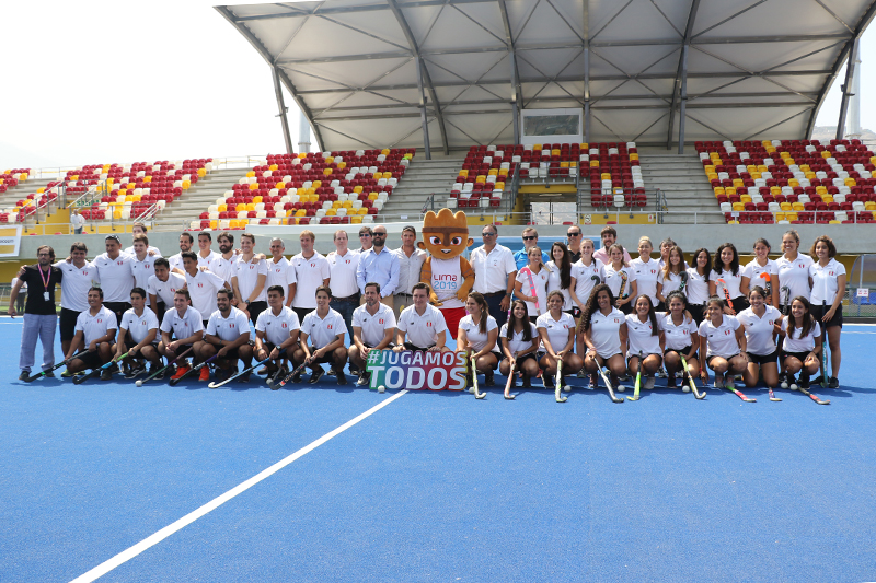 Nueva era: Lima 2019 entregó a la FPH las canchas para los Panamericanos