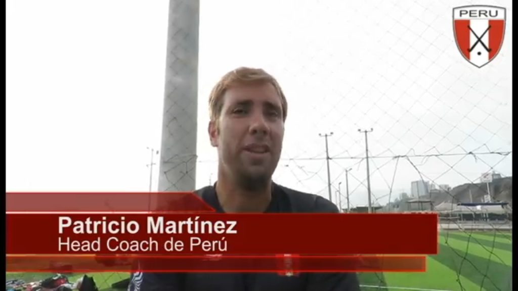Patricio Martínez: «Trabajamos para dejar al Perú lo más alto que se pueda, sabiendo las limitaciones que tenemos»