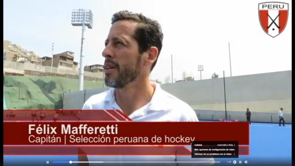 Félix Mafferetti: «Es lo que todo jugador de hockey esperaba»