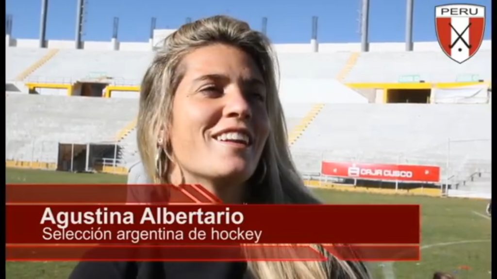 Agustina Albertario, integrante de las ‘Leonas’ argentinas, se refirió a la nueva casa del hockey peruano
