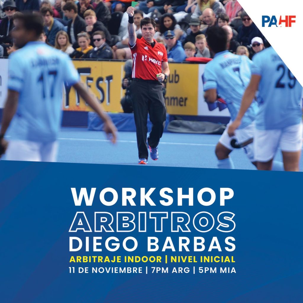 ¿Alguna vez pensaste en la posibilidad de ser un árbitro de hockey?